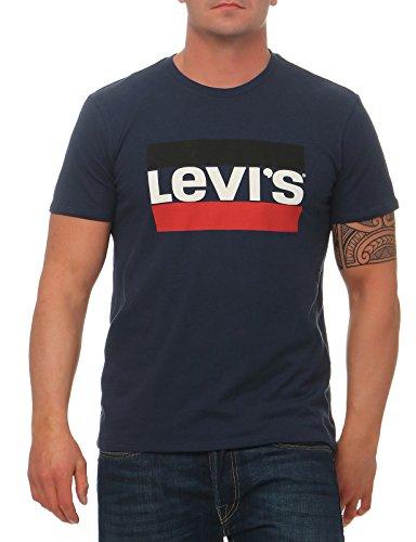 Levi's Sportswear Logo Graphic 84 Sportswear L, Maglietta Uomo, 84 Sportswear Logo Blue Dress Blues, S