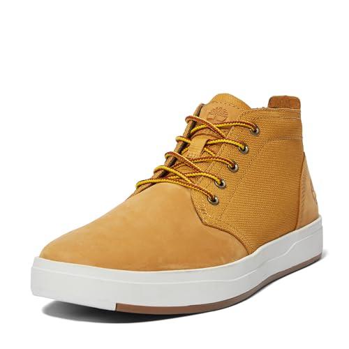 Timberland Davis Square F/L Chukka, Scarpe da Ginnastica Uomo, Wheat, 43 EU