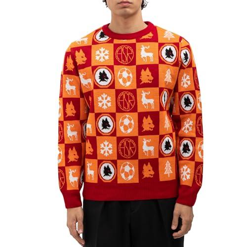 AS Roma Christmas Sweater 24-25 - XL, Natale 2024