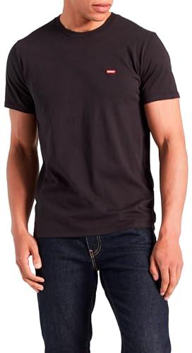 Levi's Big & Tall Original Housemark Tee, Uomo, Mineral Black, 2XL