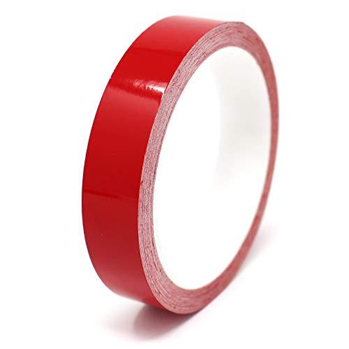 10m Strisce adhesive decorative per auto moto barca e modellismo in vari colori autoadesive Lunghezza (20mm, Rosso)
