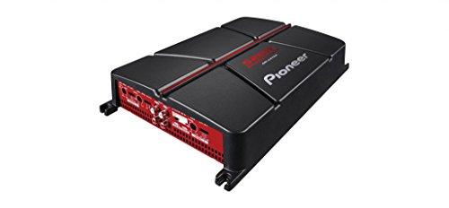 Pioneer GM-A4704 Amplificatore collegabile a ponte a 4 canali (520 W), bassa distorsione, tensione di ingresso 6,5 V