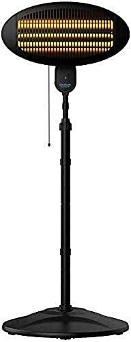 Cecotec Riscaldamento Esterno Ready Warm 8100 Power Quartz. 2000 W Di Potenza, Area Di Copertura Di 15 m2, 3 Livelli Di Potenza, Protezione IPX4