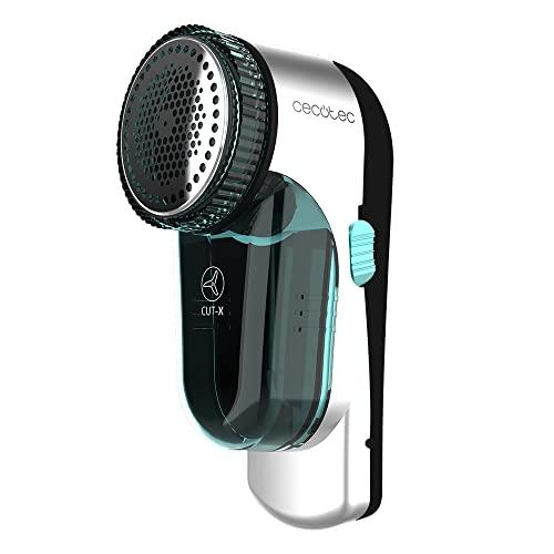 Cecotec Levapelucchi Elettrico Cut-X 4500 Cloth, Alimentazione Batteria Ricaricabile, 45min Auton, Griglia in 3 Dimensioni, Sistema di Sicurezza, 8800 giri/min, Testina Regolabile, Spazzola di Pulizia