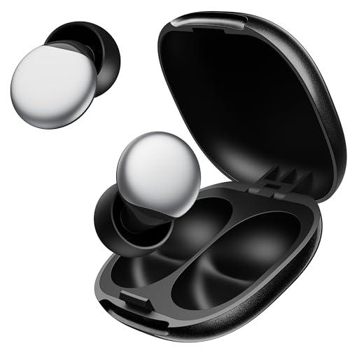 Ieapiar Tappi Orecchie Dormire - Cancellazione Del Rumore Pro Da 47 dB Per Russamento E Concentrazione | Silicone Per Il Sonno | 4 Dimensioni | Vestibilità Personalizzabile