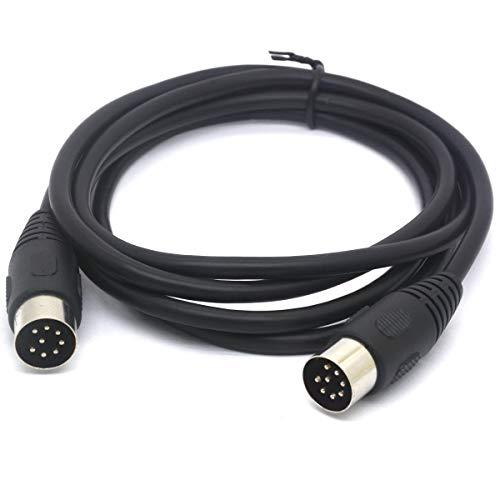 Tomost Cavo MIDI a 8 poli Din per estensione altoparlante maschio a maschio, collegamento convertitore per Bang & Olufsen B&O PowerLink BeoLab 1,5 m.