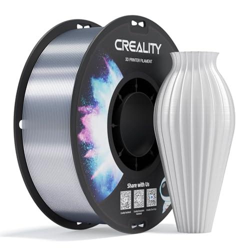 Creality Filamento PETG 1.75mm, Eccellente Flessibilità e Durata, Precisione Dimensionale +/- 0.03mm, 1kg (2,2 libbre) per Stampanti 3D, PETG Trasparente