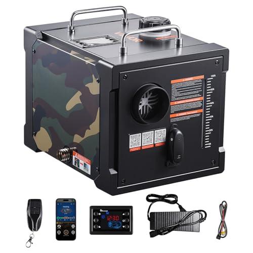 VEVOR Riscaldatore d'Aria Diesel 8 kW, DC 12 V/24 V, Riscaldatore da Parcheggio per Auto RV Camper Portatile Tutto in Uno Controllo Bluetooth, Telecomando Schermo LCD, Serbatoio Carburante da 7L
