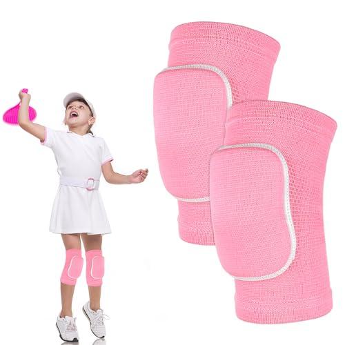 Ginocchiere per bambini, ginocchiere per danza per bambini, in spugna ispessita, per pallavolo, per lo sport, per la gioventù, per la danza, lo yoga, la corsa, l'arrampicata
