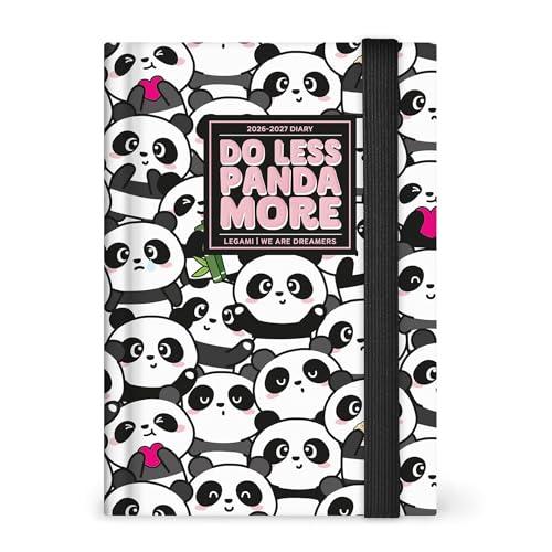 Legami Agenda Giornaliera 26-27 16 Mesi, Panda, S, 9.5x13.5 cm