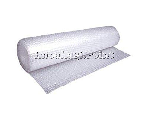 1 rotolo PLURIBALL BOLLE D'ARIA TRASPARENTE 100cmx10metri Imballaggi traslochi