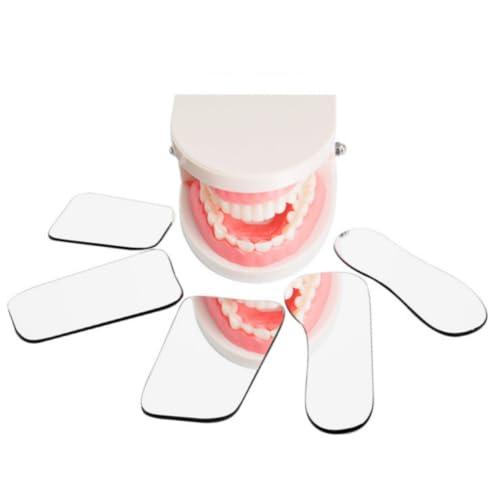Norhogo Specchi Fotografia Intraorale, Specchio intraorale per ispezione 5 pezzi, Specchi per la fotografia dentale intra-orale