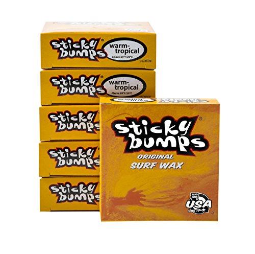 Sticky Bumps Cera Calda/Acqua Tropicale Tavola Da Surf 6 Pack