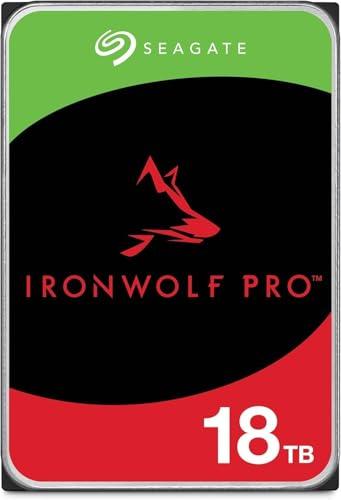 Seagate IronWolf Pro, 18 TB, Enterprise NAS disco rigido interno HDD – CMR, 3,5