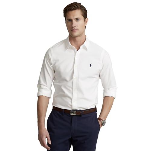 POLO RALPH LAUREN Camicia Oxford Slim Fit, bianco, S