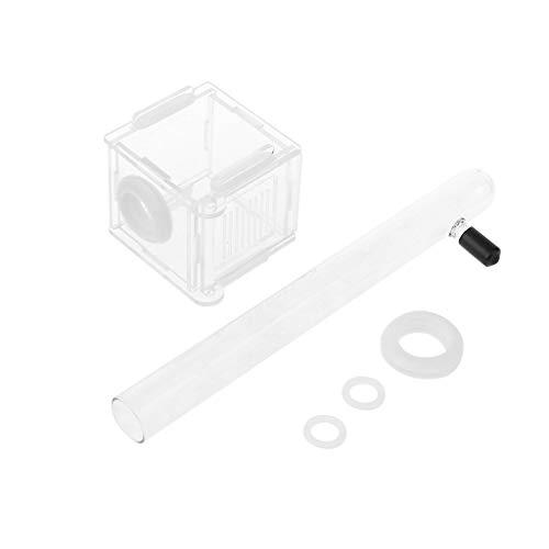 WOWOWO Ant Nest Tubo di Vetro Mini Formica Nido con Active Zone Insect House Acrilico Ant Farm