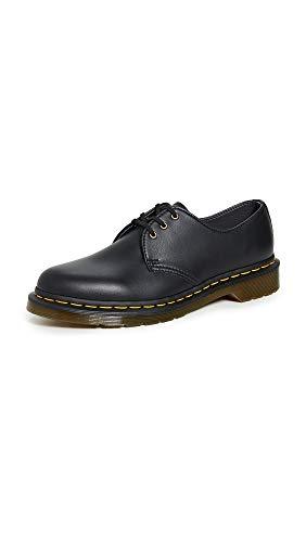 Dr Martens VEGAN 1461 Scarpe basse stringate, Unisex, Nero, 47