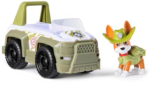 Paw Patrol, Veicolo Jungle Cruiser di Tracker 2025, Veicolo e Personaggio Tracker, Giochi per bambini e bambine dai 3 anni in su