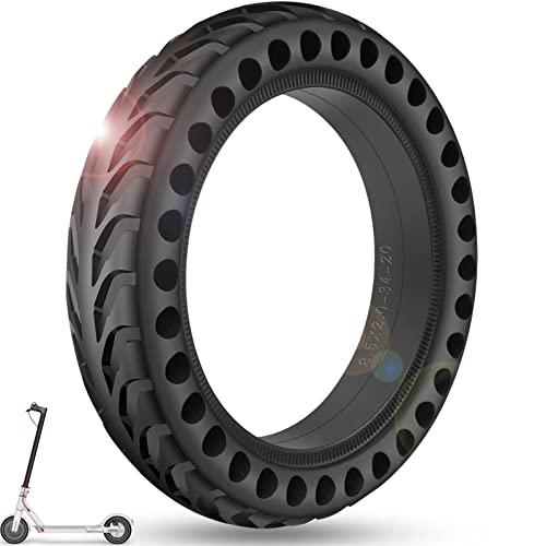 BANGTING 8,5 Pollici Ruota Monopattino Elettrico, 8 1/2 x 2 Ruote Monopattino Gomme Piene, 50/75-6.1 Pneumatico di Ricambio per Xiaomi Pro 2 / M365 / M365 Pro / 1S / 3/3 Lite/Essential