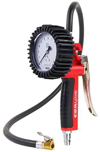 GAV Pistola Gonfiaggio Pneumatici Professionale Auto e Camion con Manometro Pressione Gomme WIKA 80mm – Certificata