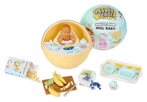 MGA's Miniverse Make It Mini Baby, Mini-oggetti da Collezione, Fai-da-te, Cibo per Bambini, Biberon, Replica Cibo, NON COMMESTIBILE, Collezionisti, Miniatura realistica, Doni, Età 8+