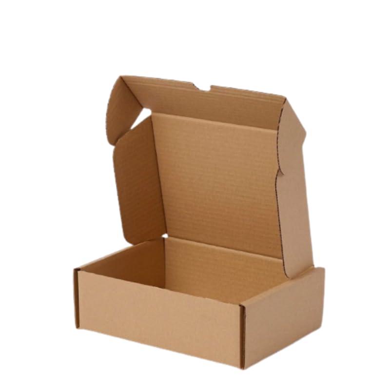 Mottola packaging - Scatole Per Spedizioni -34.5x26.5x10.5h cm -20 pezzi - Scatole In Cartone Fustellata Automonte Avana (34.5x26.5x10.5)