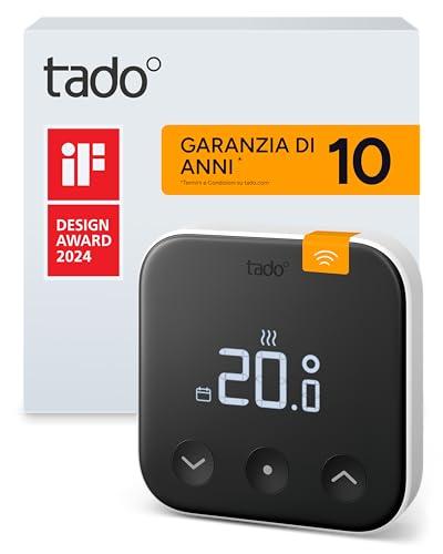 tado° sensori di temperatura wireless X, prodotto aggiuntivo per termostati intelligenti X, controllo ottimale dei radiatori, semplice installazione fai da te