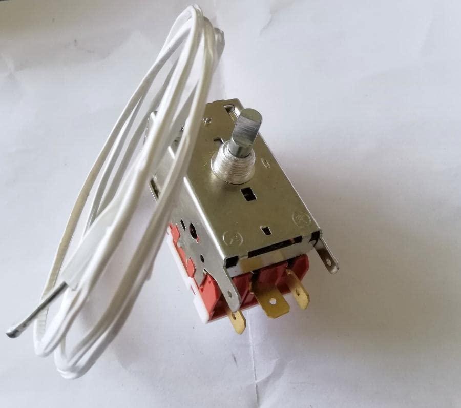 Jpshop Termostato Frigorifero Universale 3 Contatti per Tutte le marche K59-L1260