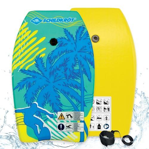Schildkröt Bodyboard M, con Rivestimento in Nylon e Schiuma EPS, Include Cinghia di Sicurezza per Fissaggio a Mano o Piede, Peso Massimo: 60 kg, 970321