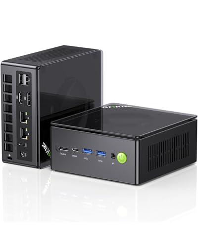 GMKtec Gaming Mini PC K8 Plus AMD Ryzen 7 8845HS (8C/16T, fino a 5,1 GHz) 64 GB di RAM DDR5 1 TB SSD, Computer desktop Oculink/Dual NIC 2,5G/WIFI 6/BT5.2/HDMI 2.1/USB4/USB3.22 + USB2.0