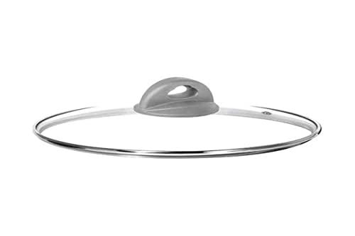 Aeternum Coperchio Universale (Adatto a Tutti i Prodotti e Linee), Vetro, 32 cm, Trasparente
