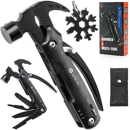 BIBURY Regalo Uomo, Regali per Lui, Idee Regalo Natale Uomo, 12 in 1 Multitool Gadget Utili con Fiocco di Neve Strumento,Regalo Anniversario per Lui, Idee Regalo Uomo Compleanno, Regali Natale per Lui