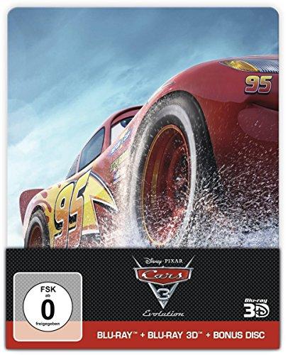 Cars 3 - Evolution - Steelbook (+ Blu-ray 2D) (+ Bonusdisc)