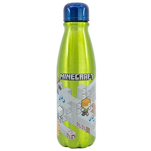 BOTTIGLIA IN ALLUMINIO PER BAMBINI 600ML MINECRAFT Stor