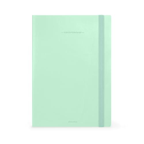 Legami - Agenda del Docente Large, Pastel Mint, Agenda Settimanale, 13 Mesi, da Agosto 2025 ad Agosto 2026, Pianificazione Didattica, Registro Classe, Orario, Calendario Scolastico, 17 x 24 cm