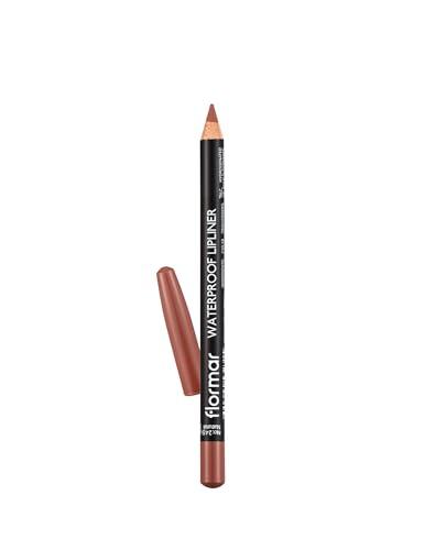 Flormar Waterproof Lipliner – Matita Labbra Lunga Durata per Contorno Preciso – Texture Cremosa Anti-Sbavature – Per Tutti i Toni di Pelle – Matita Labbra Naturale Lunga Tenuta, 245 Natural