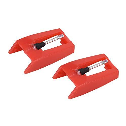 Stylineedle - Confezione da 2 aghi diamantati per giradischi Crosley, Ion, Jensen, Bush e Teac, SN02AND
