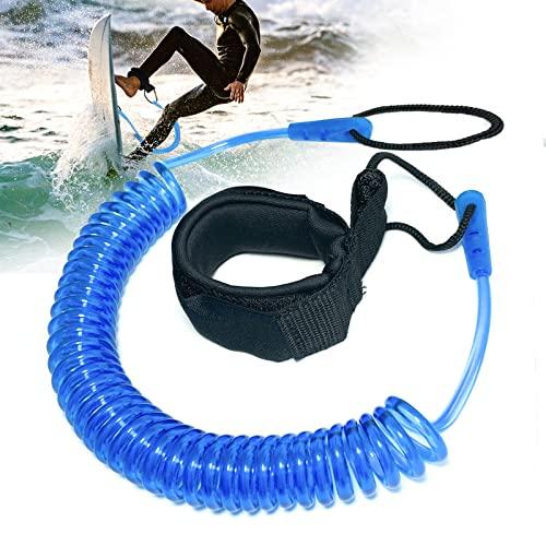 Senbaler 10 Piedi Leash SUP Kayak,Guinzaglio da Surf,Laccio di Sicurezza da Surf per Stand Up Paddle Board (Blu)