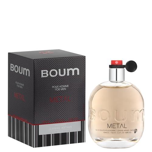 Jeanne Arthes - Boum Metal - Eau de Toilette - Homme - Made in France - 100 ml