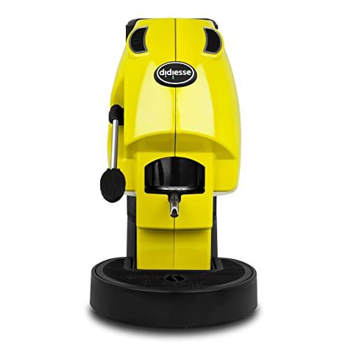 Didiesse – Macchina da Caffè con Cialde ese 44 mm - Modello Baby Frog Macchinetta a Cialde – Compatta 450W - con Funzione Stand-by e Serbatoio da 1.5L (Giallo Limone)
