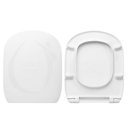 Copriwater Sedile Wc dedicato/compatibile con I.LIFE A Ideal Standard termoindurente bianco CHIUSURA RALLENTATA e Sgancio Rapido by HYDRO HOME
