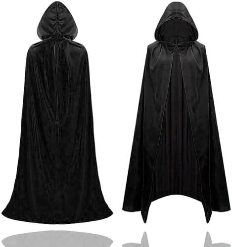 TK Gruppe Timo Klingler Costume da vampiro per Halloween, per bambini e adulti, mantello con cappuccio, per carnevale e carnevale