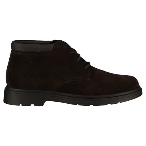 Geox U Spherica Ec1 B, Stivale alla Caviglia Uomo, Marrone Scuro, 46 EU