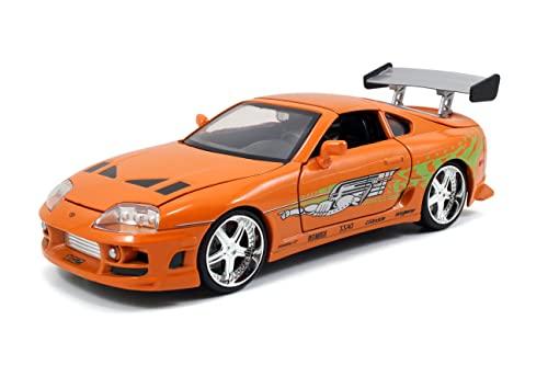 Jada TOYS - Fast & Furious 1995 Toyota Supra In Scala 1:24 Die-cast, + 8 Anni, 253203005