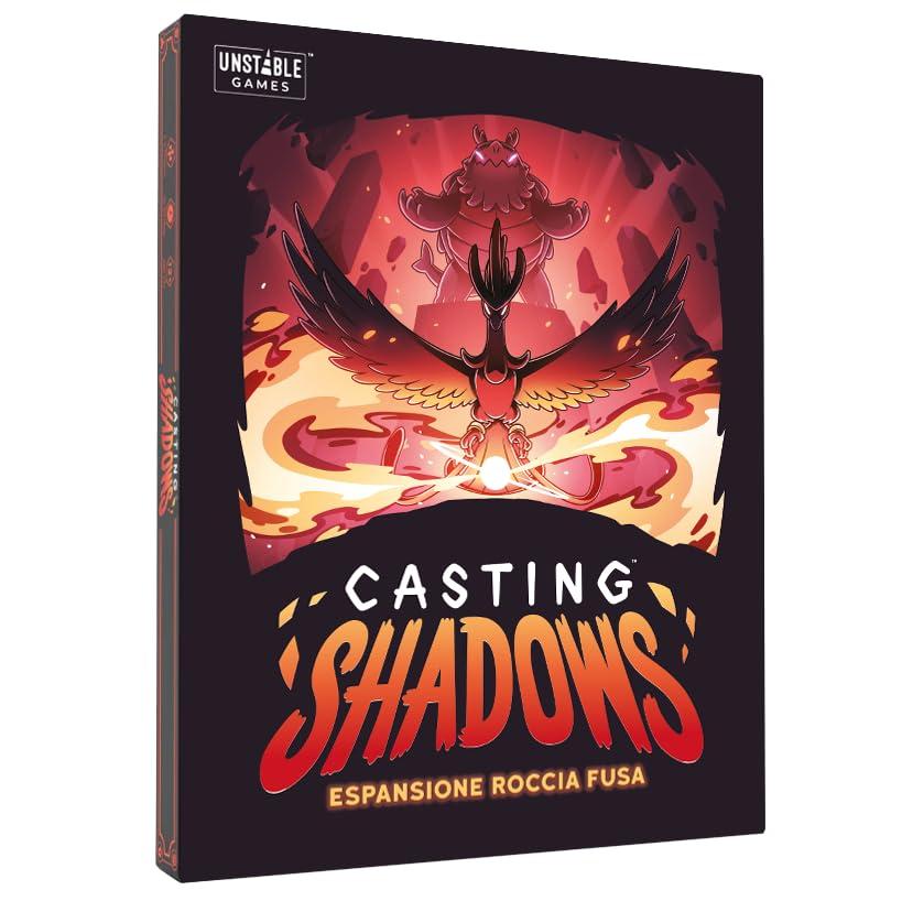 Asmodee Casting Shadows Roccia Fusa, Espansione Gioco da Tavolo, 10+ Anni, 2-6 Giocatori, Edizione in Italiano