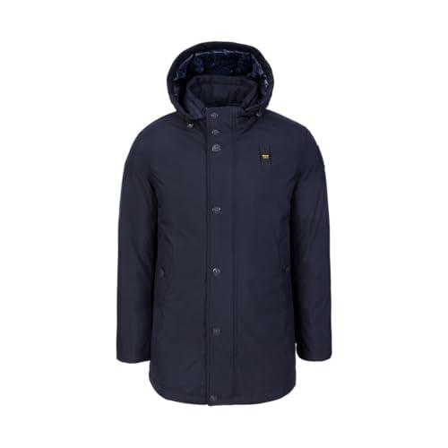 Blauer Giubbotto Uomo in Piuma Chester