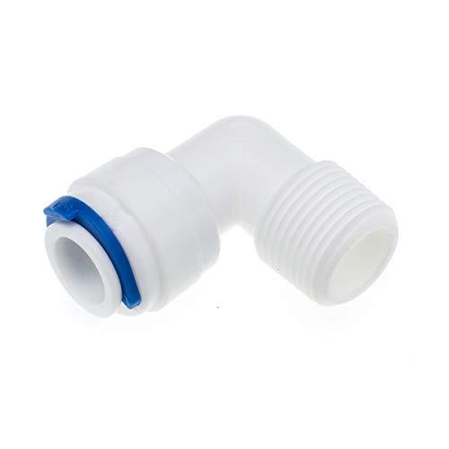 Connettore a Gomito Fast 3/8” F - Filetto 3/8” M STI