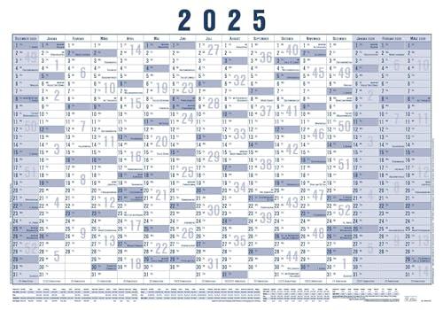 Calendario 16 Mon 2025 – 100 x 70 – 5 pezzi arrotolato