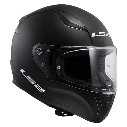 LS2, Casco Moto Integrale RAPID II SOLID Matt Black, L