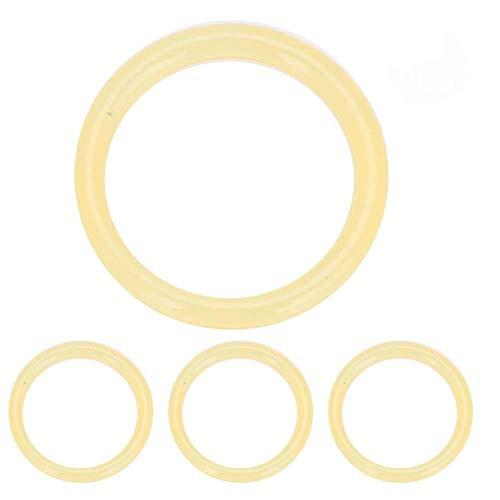 Fictory O-Ring del Serbatoio dell'Aria di Paintball 10 Pezzi O-Ring in Poliuretano ad Alta Resistenza 13,8 * 1,9 mm per O-Ring in Poliuretano del Serbatoio dell'Aria CO2 di Paintball Gun(Beige)